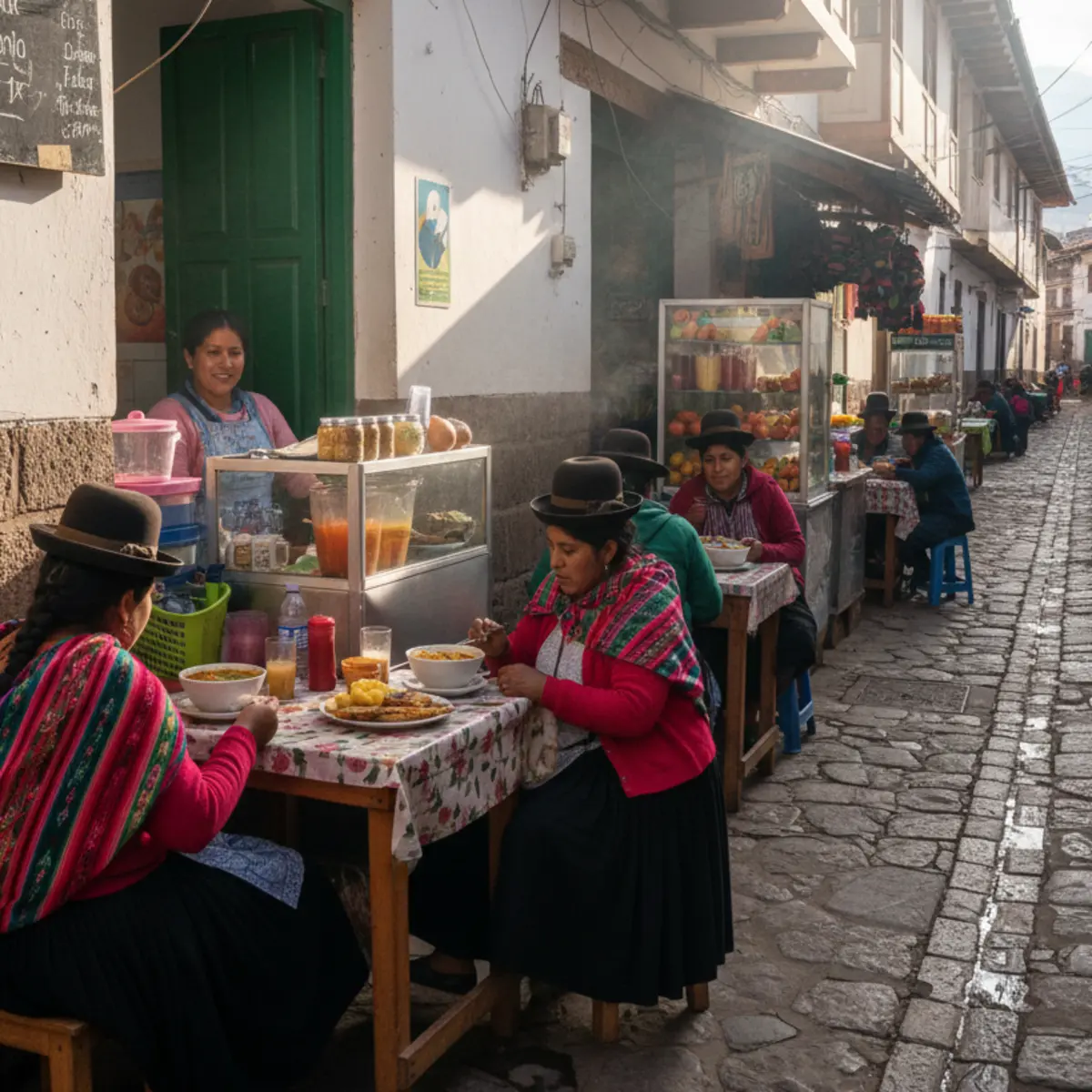 Mercados en Cusco San Blas